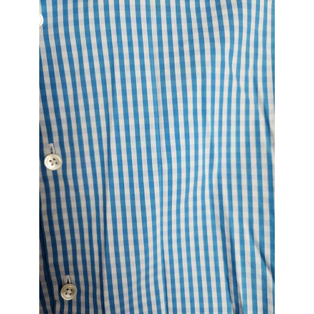 Scotch & and Soda Mens Gingham plaid button up shirt L Easter career casual - Picture 2 of 8